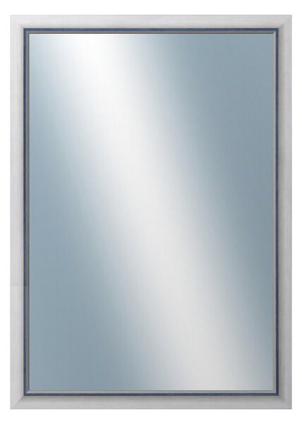 DANTIK - Zrkadlo v rámu, rozmer s rámom 50x70 cm z lišty RIVIERA modrá (3103)