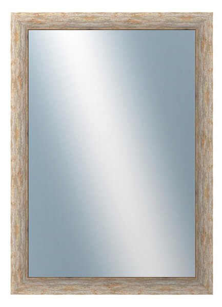 DANTIK - Zrkadlo v rámu, rozmer s rámom 50x70 cm z lišty PAINT žltá veľká (2961)