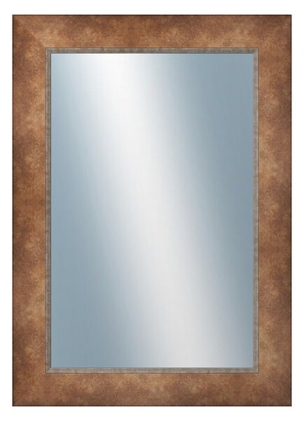 DANTIK - Zrkadlo v rámu, rozmer s rámom 50x70 cm z lišty TOMAS bronz veľká (3029)