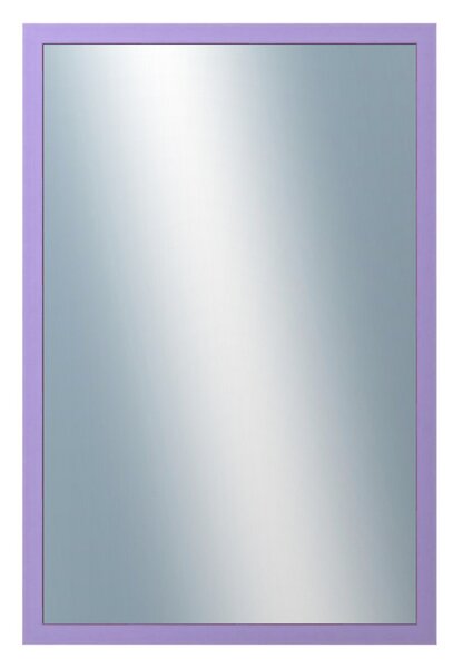 DANTIK - Zrkadlo v rámu, rozmer s rámom 40x60 cm z lišty PASTELKA svetlo fialová rovná (2565)