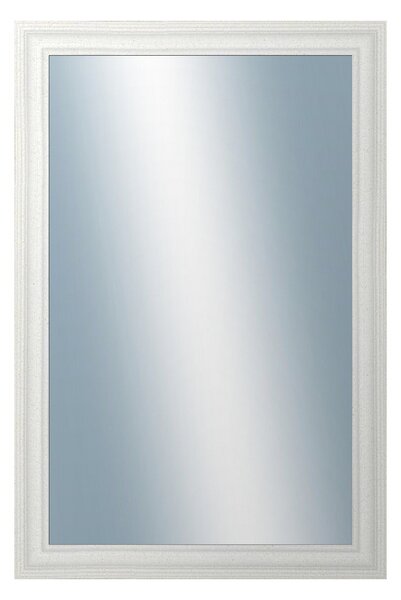 DANTIK - Zrkadlo v rámu, rozmer s rámom 40x60 cm z lišty LYON biela (2666)