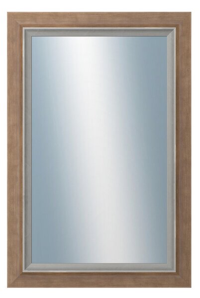 DANTIK - Zrkadlo v rámu, rozmer s rámom 40x60 cm z lišty AMALFI okrová (3114)