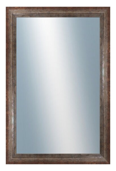 Zrkadlo v rámu Dantik 40x60cm z lišty NEVIS červená (3051)