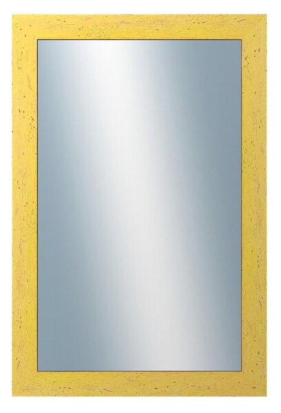 Zrkadlo v rámu Dantik 40x60cm z lišty RETRO žltá (2533)
