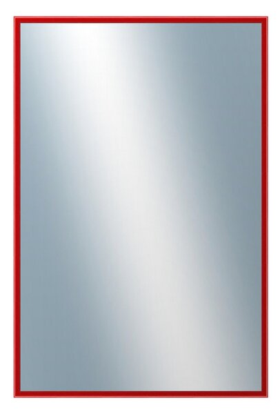 DANTIK - Zrkadlo v rámu, rozmer s rámom 40x60 cm z lišty Hliník červená (7269210)
