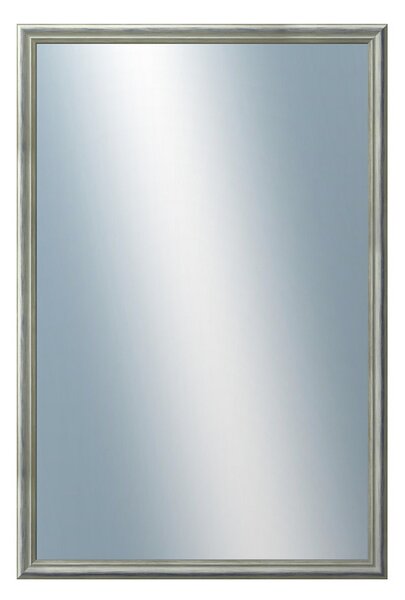 DANTIK - Zrkadlo v rámu, rozmer s rámom 40x60 cm z lišty Y-ka modrá linka (3131)