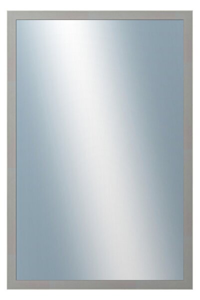 DANTIK - Zrkadlo v rámu, rozmer s rámom 40x60 cm z lišty PASTELKA šedá rovná (2966)