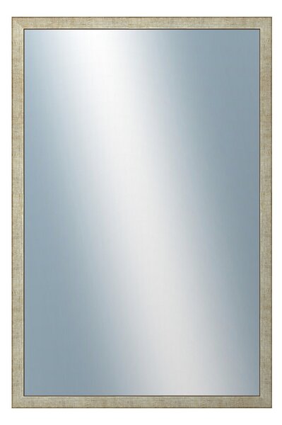 DANTIK - Zrkadlo v rámu, rozmer s rámom 40x60 cm z lišty GRAFIC strieborná vysoká (2673)