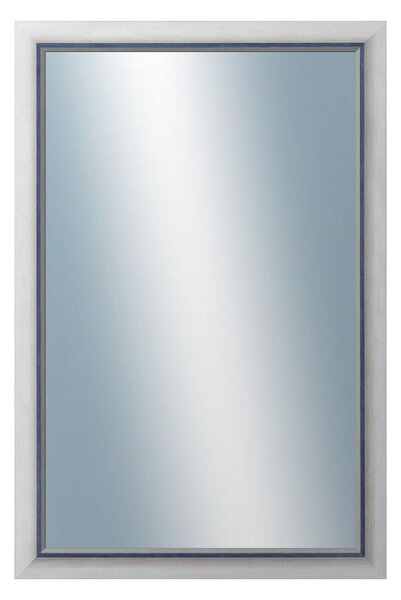 DANTIK - Zrkadlo v rámu, rozmer s rámom 40x60 cm z lišty RIVIERA modrá (3103)