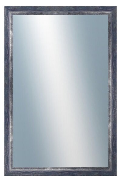 DANTIK - Zrkadlo v rámu, rozmer s rámom 40x60 cm z lišty IVANETE modrá (2942)