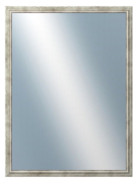 DANTIK - Zrkadlo v rámu, rozmer s rámom 60x80 cm z lišty TRITON strieborná (2143)