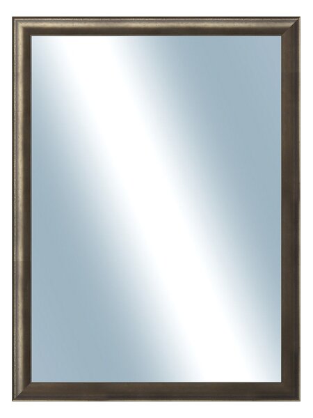 DANTIK - Zrkadlo v rámu, rozmer s rámom 60x80 cm z lišty Ferrosa grafit (3141)