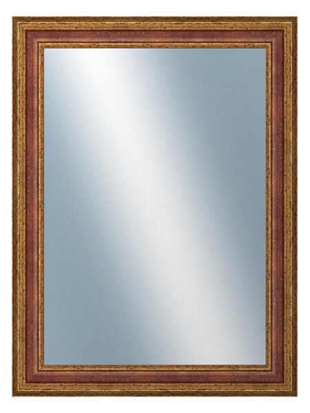 Zrkadlo v rámu Dantik 60x80cm z lišty HRAD červená (3006)