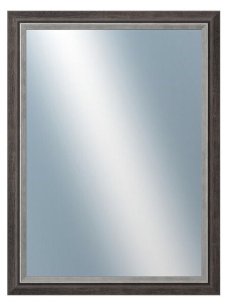DANTIK - Zrkadlo v rámu, rozmer s rámom 60x80 cm z lišty AMALFI čierna (3118)