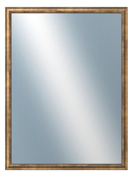 DANTIK - Zrkadlo v rámu, rozmer s rámom 60x80 cm z lišty TRITON zlatá (2142)