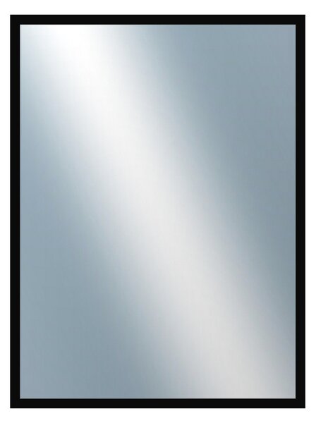 DANTIK - Zrkadlo v rámu, rozmer s rámom 60x80 cm z lišty FC čierna vysoká (2185)