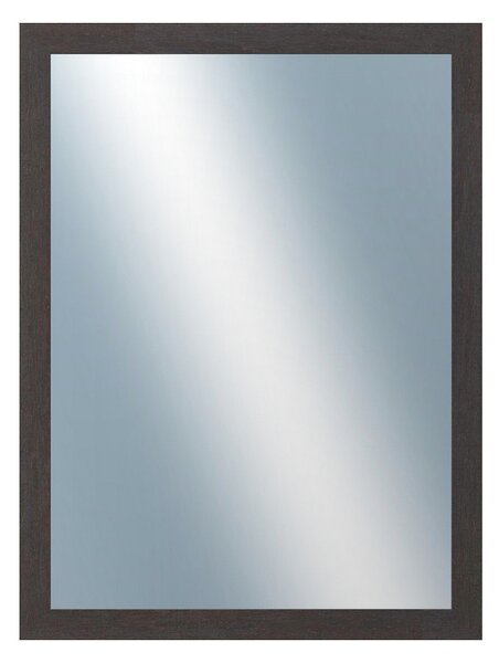 DANTIK - Zrkadlo v rámu, rozmer s rámom 60x80 cm z lišty RETRO tmavo šedá (2529)