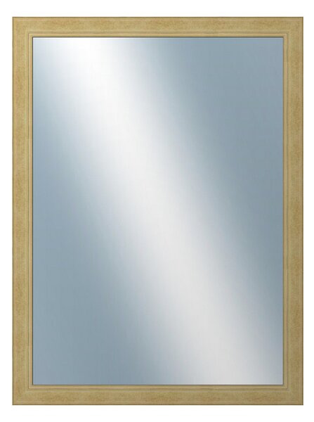 DANTIK - Zrkadlo v rámu, rozmer s rámom 60x80 cm z lišty ANDRÉ veľká starostrieborná (3156)