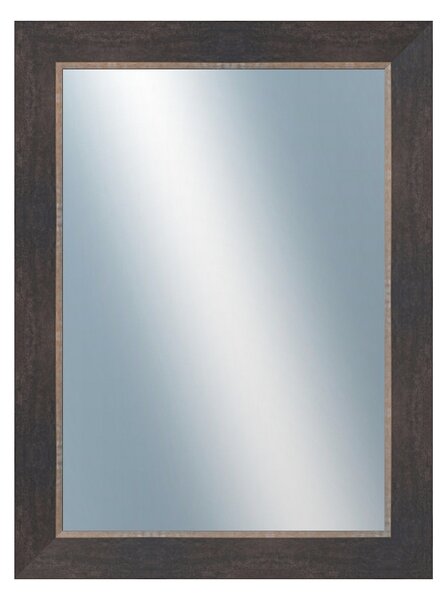 DANTIK - Zrkadlo v rámu, rozmer s rámom 60x80 cm z lišty TOMAS čierna veľká (3031)
