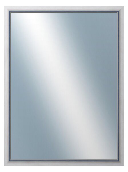DANTIK - Zrkadlo v rámu, rozmer s rámom 60x80 cm z lišty RIVIERA modrá (3103)
