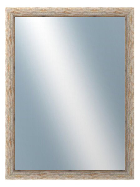 DANTIK - Zrkadlo v rámu, rozmer s rámom 60x80 cm z lišty PAINT žltá veľká (2961)