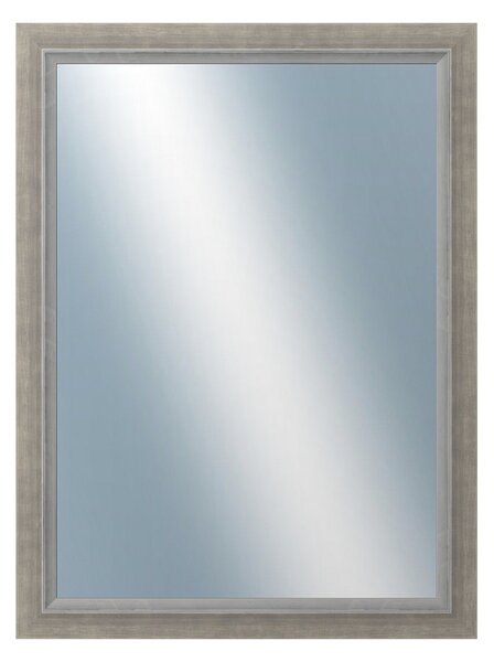 DANTIK - Zrkadlo v rámu, rozmer s rámom 60x80 cm z lišty AMALFI šedá (3113)