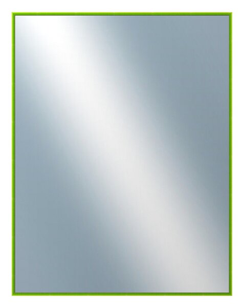 DANTIK - Zrkadlo v rámu, rozmer s rámom 70x90 cm z lišty NIELSEN zelená (7269207)
