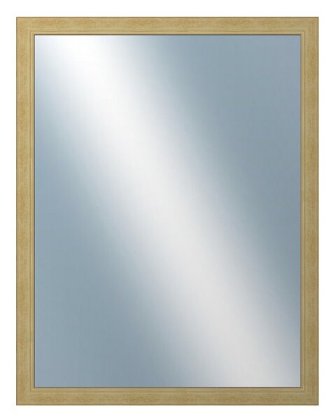 DANTIK - Zrkadlo v rámu, rozmer s rámom 70x90 cm z lišty ANDRÉ veľká starostrieborná (3156)