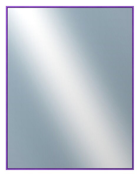 Zrkadlo v rámu Dantik 70x90cm z lišty Hliník modrá m. (7002242)
