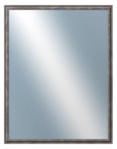 DANTIK - Zrkadlo v rámu, rozmer s rámom 70x90 cm z lišty TRITON cín (2146)