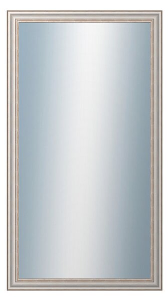 DANTIK - Zrkadlo v rámu, rozmer s rámom 50x90 cm z lišty TOULON biela veľká (2665)
