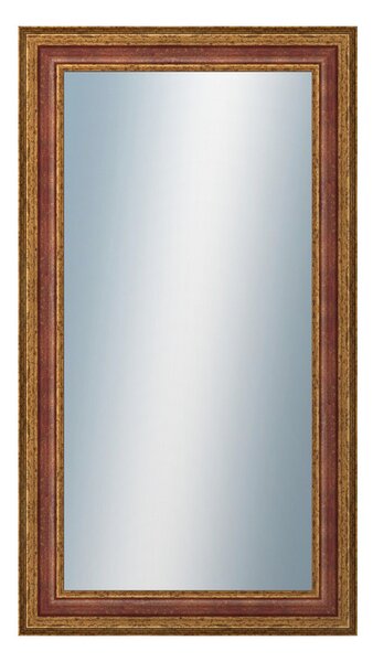 DANTIK - Zrkadlo v rámu, rozmer s rámom 50x90 cm z lišty HRAD červená (3006)
