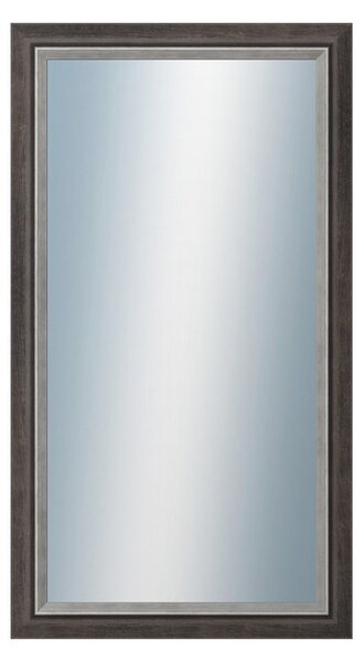DANTIK - Zrkadlo v rámu, rozmer s rámom 50x90 cm z lišty AMALFI čierna (3118)