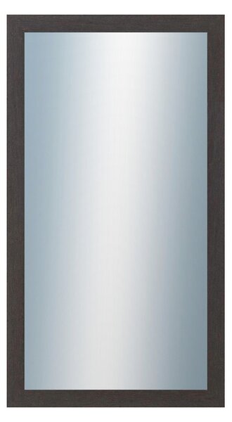 DANTIK - Zrkadlo v rámu, rozmer s rámom 50x90 cm z lišty RETRO tmavo šedá (2529)