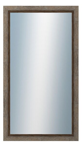 DANTIK - Zrkadlo v rámu, rozmer s rámom 50x90 cm z lišty CARRARA žltá (2895)