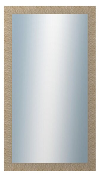 DANTIK - Zrkadlo v rámu, rozmer s rámom 50x90 cm z lišty Golf Champagne (2490)