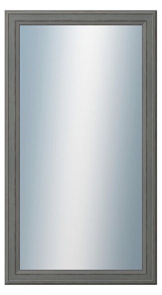 DANTIK - Zrkadlo v rámu, rozmer s rámom 50x90 cm z lišty STEP tmavošedá (3021)