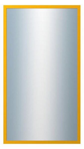 DANTIK - Zrkadlo v rámu, rozmer s rámom 50x90 cm z lišty PERLA žltá lesklá (2880)