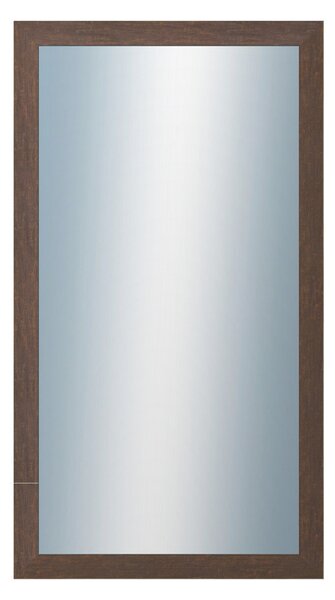 DANTIK - Zrkadlo v rámu, rozmer s rámom 50x90 cm z lišty RETRO hnedá (3144)