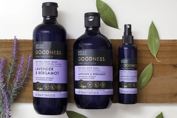 Vonný sprej na vankúš Goodness Sleep Lavender/Bergamot 100 ml