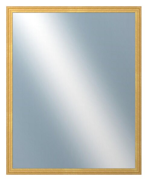 DANTIK - Zrkadlo v rámu, rozmer s rámom 80x100 cm z lišty LYON zlatá (2703)