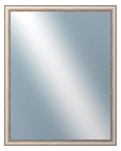 Zrkadlo v rámu Dantik rozmer s rámom 80x100 cm z lišty PROVENCE biela (2652)