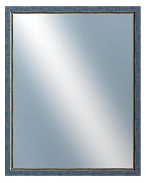 DANTIK - Zrkadlo v rámu, rozmer s rámom 80x100 cm z lišty CARRARA šedá (2949)
