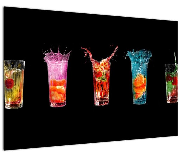 Obraz nápojov (90x60 cm)