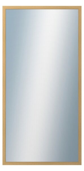 DANTIK - Zrkadlo v rámu, rozmer s rámom 50x100 cm z lišty KASSETTE prírodná lakovaná (2879)