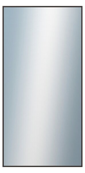 Zrkadlo v rámu Dantik 50x100cm z lišty Hliník hnedá (7001022)