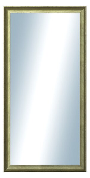 DANTIK - Zrkadlo v rámu, rozmer s rámom 50x100 cm z lišty Ferrosa zlatá (3142)