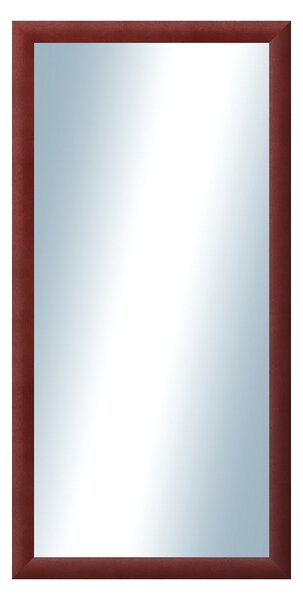 DANTIK - Zrkadlo v rámu, rozmer s rámom 50x100 cm z lišty LEDVINKA vínová (1445)