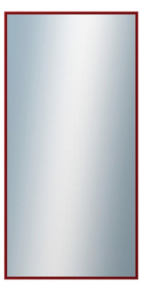 DANTIK - Zrkadlo v rámu, rozmer s rámom 50x100 cm z lišty Hliník vínová (7269209)