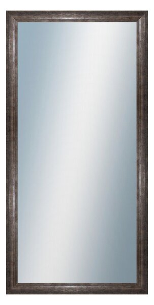 DANTIK - Zrkadlo v rámu, rozmer s rámom 50x100 cm z lišty NEVIS šedá (3053)